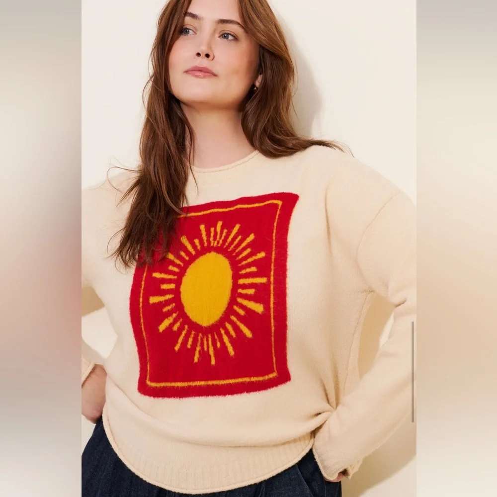 Sun Pullover Sweater (Flat White brand) - Picture 7 of 9